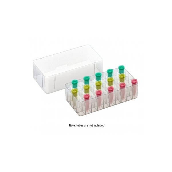 Scientific Specialties Tube Storage Racks with Lid, 1.5-2.0 ml, 5/PK 400221 - main